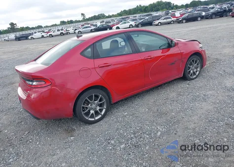 2013 Dodge Dart Rallye from USA, damaged, VIN 1C3CDFBH5DD691598